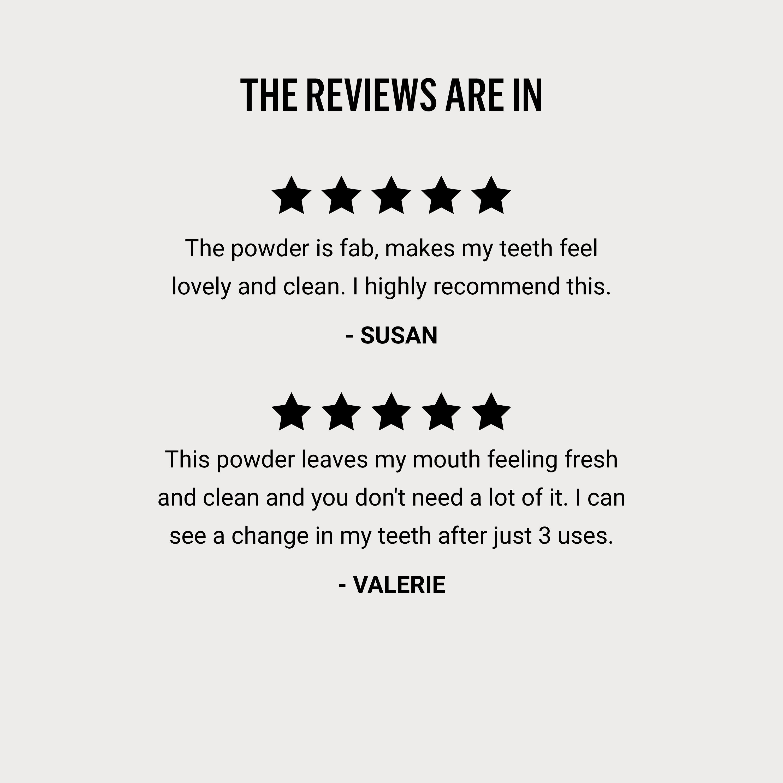 Teeth Whitening Powder