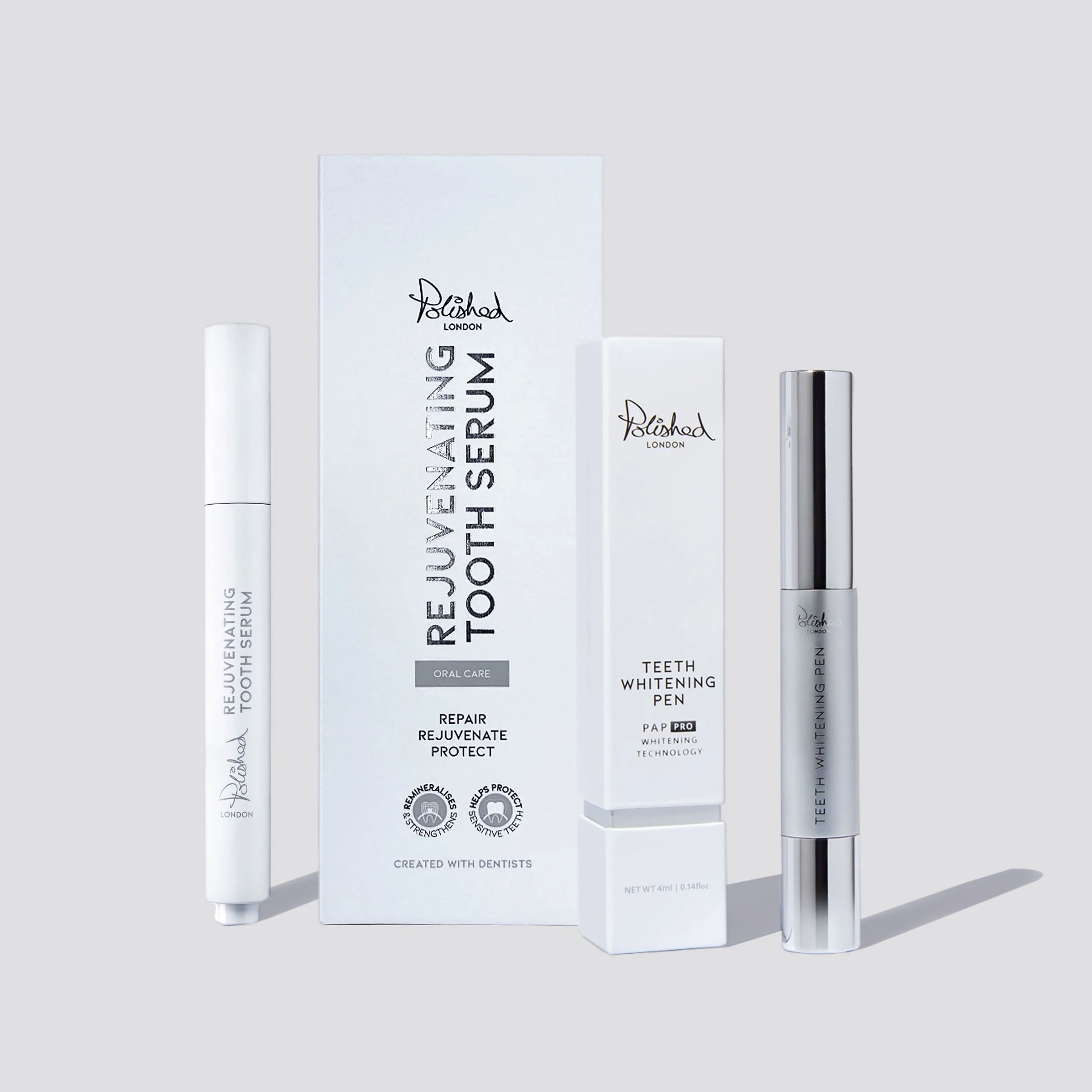 Teeth Whitening Pen and Rejuvenating Serum Bundle