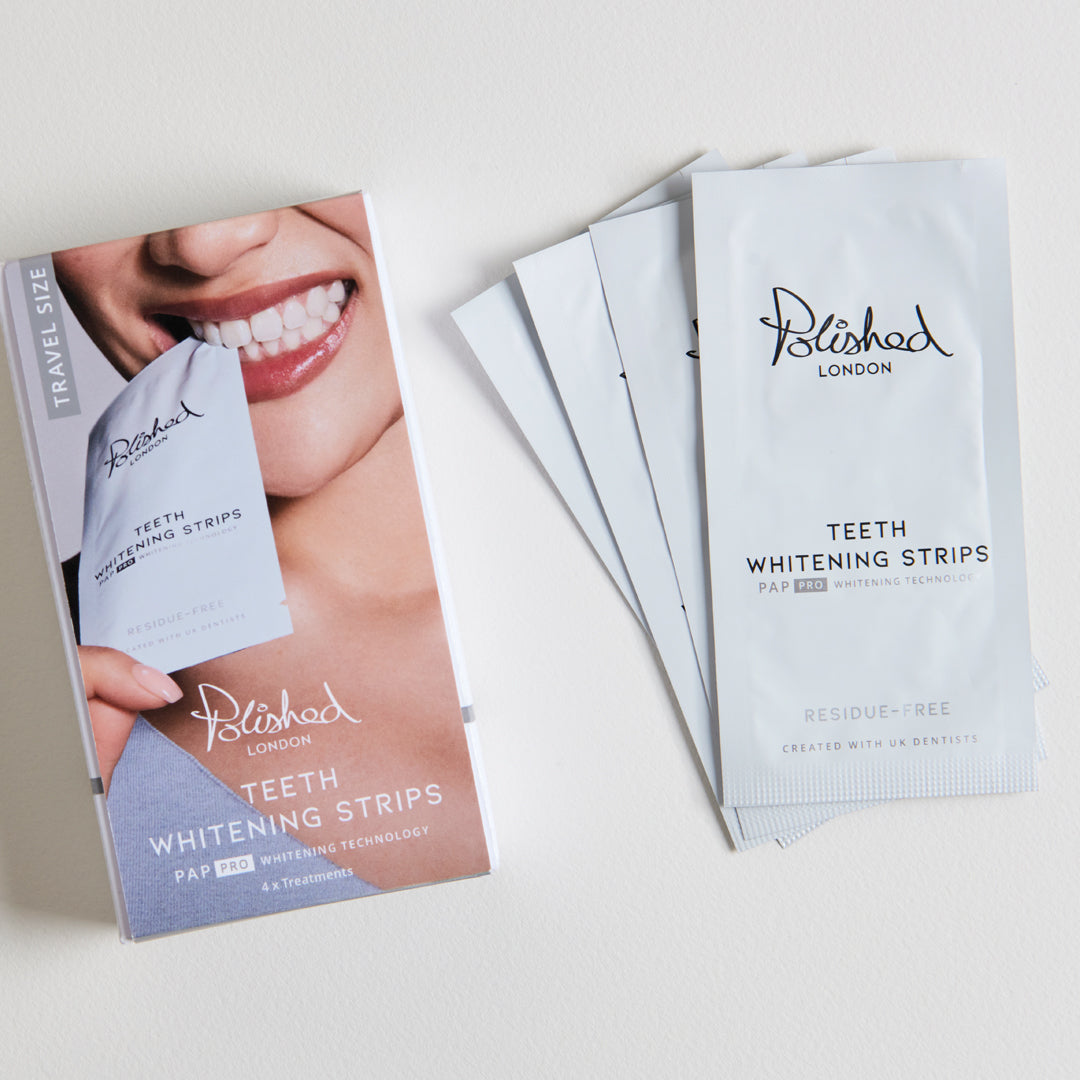 TEETH WHITENING STRIPS - 4 PACK
