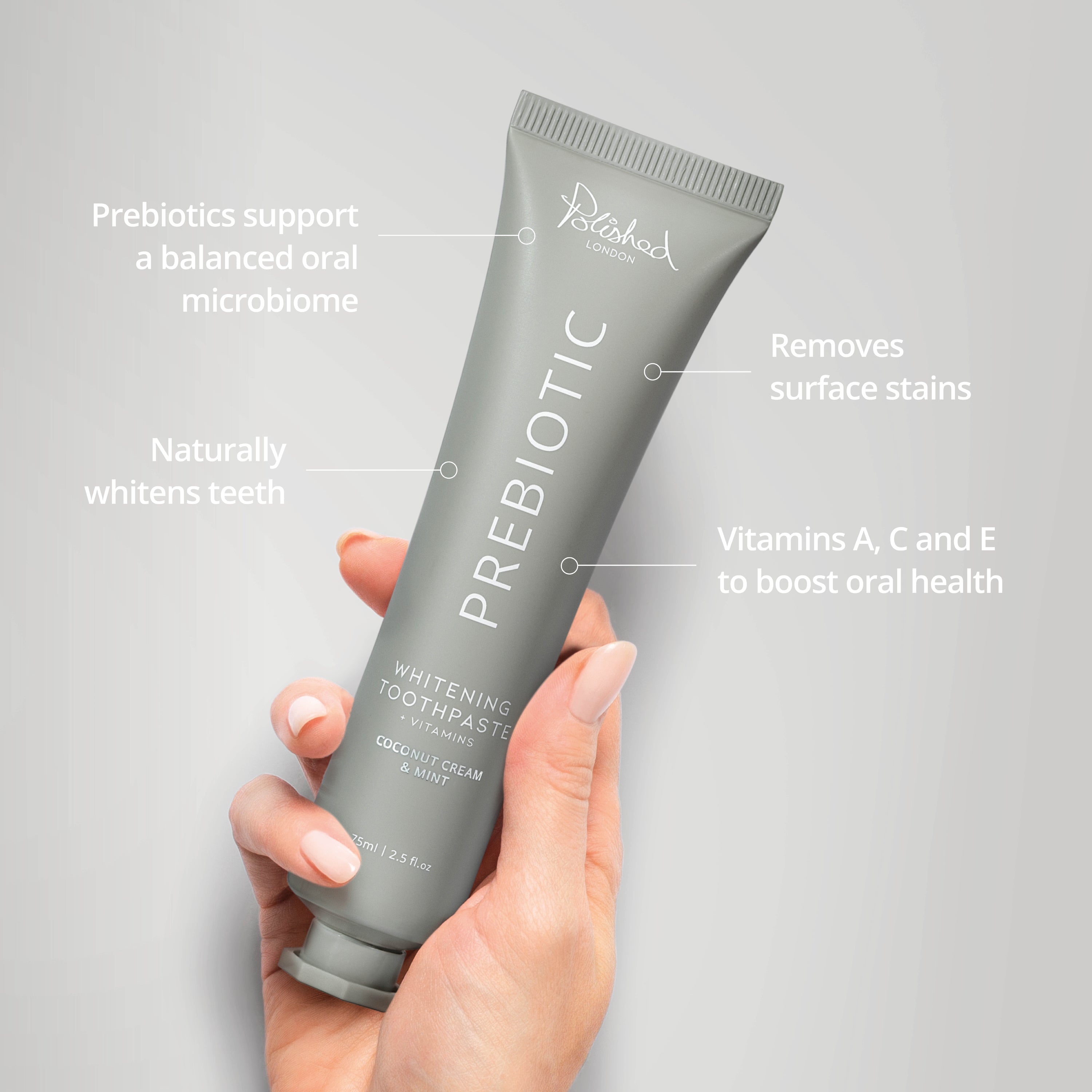 Teeth Whitening Powder & Prebiotic Toothpaste - Coconut Bundle