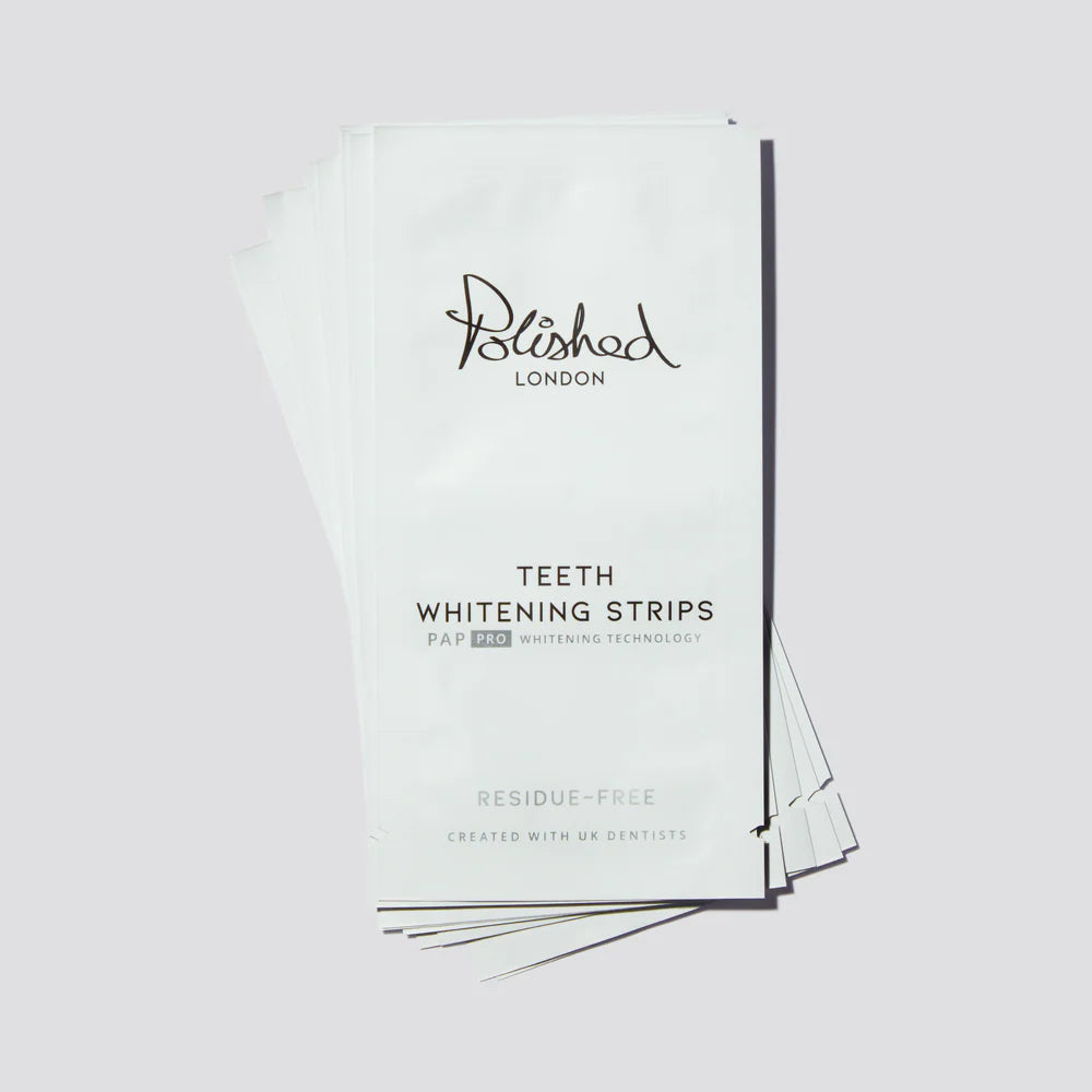 Teeth Whitening Strips & Prebiotic Whitening Toothpaste Vanilla Swirl Bundle