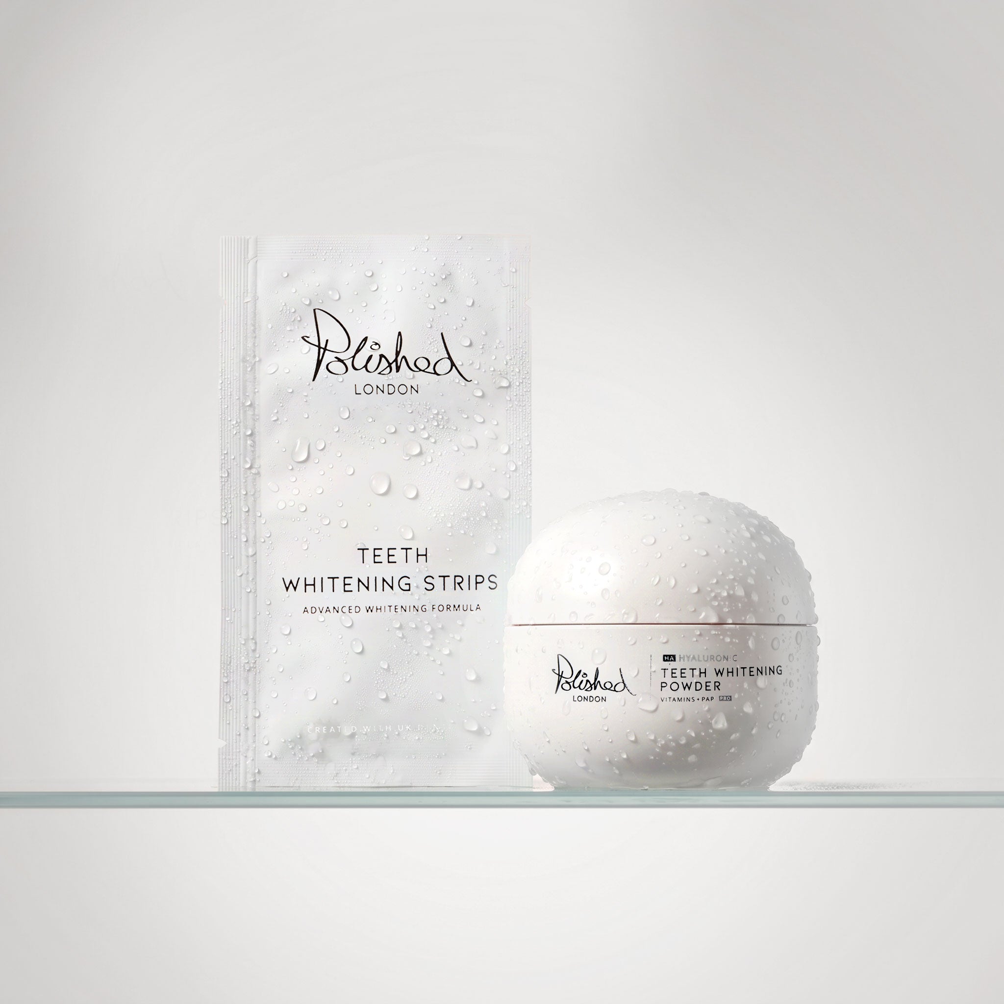 Teeth Whitening Powder And Strips Bundle
