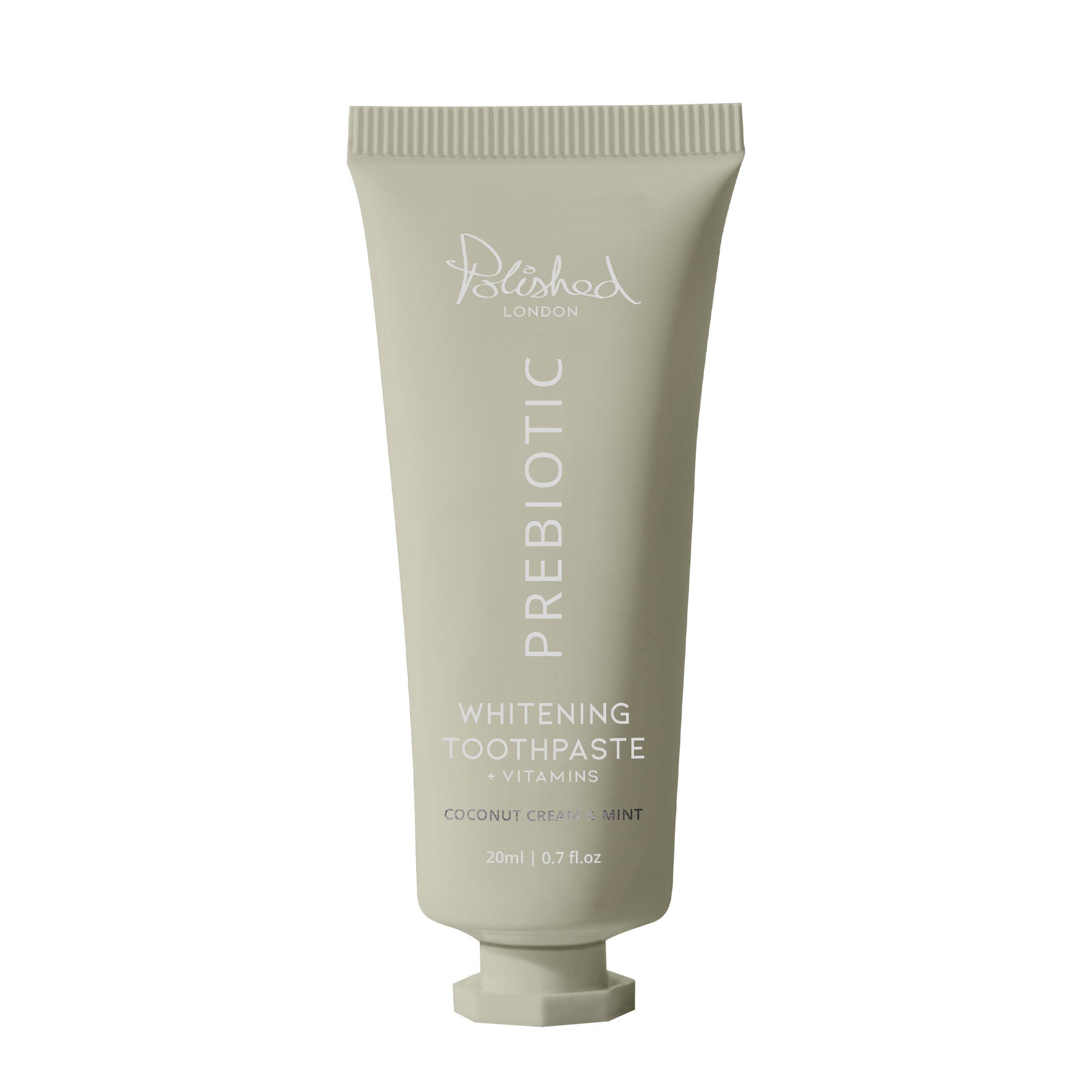MINI PREBIOTIC WHITENING TOOTHPASTE - COCONUT CREAM & MINT - 20ML