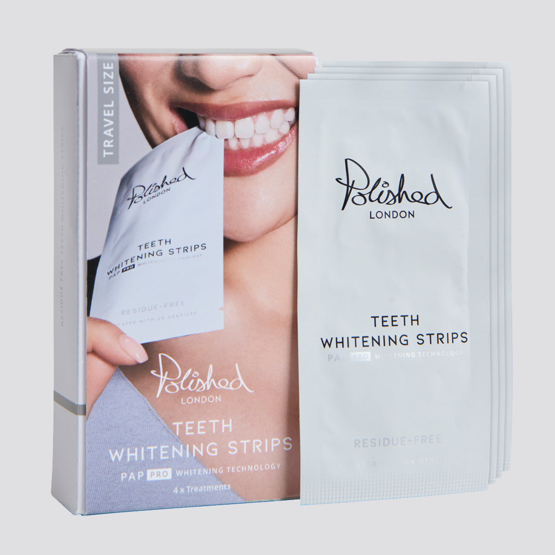 Travel Teeth Whitening Strips - 4 Pack